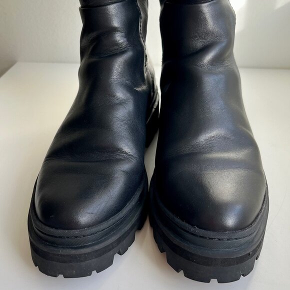 Madewell The Poppy Tall Lugsole Boots | Size 6.5 - Picture 8 of 11